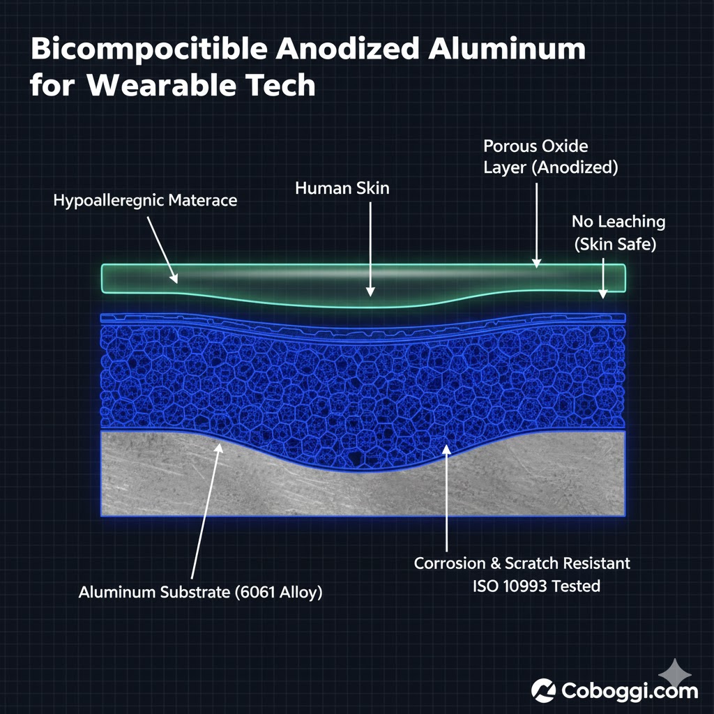 biocompatible anodized layer